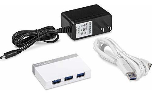 Hub Ultra-mini Usb 3.0 De 4 Puertos Trendnet, 1 M (3 Pies) C