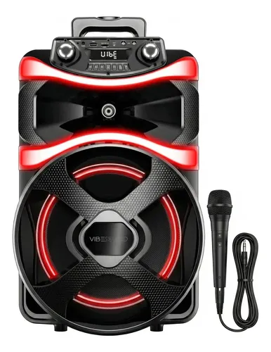 Vibe Sound Caixa portátil com bateria V12 VS001 - V12 POWER