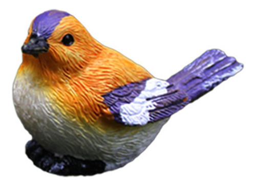 Figuras Decorativas De Pájaros, Minifiguras De Pájaros De