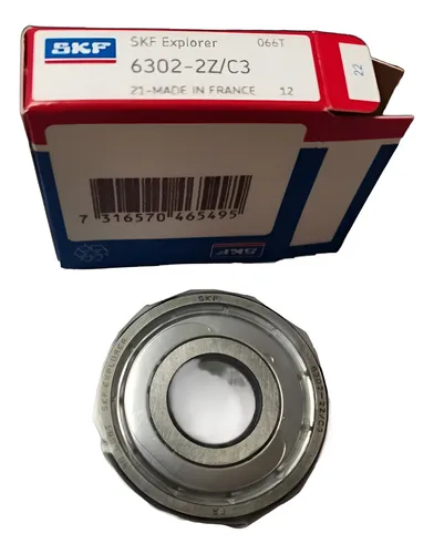 Rodamiento 6302 2z/c3 Skf