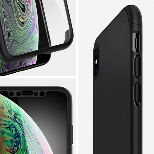 Imagen 3 de 6 de Spigen Thin Fit 360 Designed For Apple iPhone XS Case (2018)