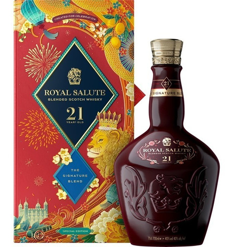 Whisky Royal Salute Chinese Lunar New Year 21 Anos 700ml