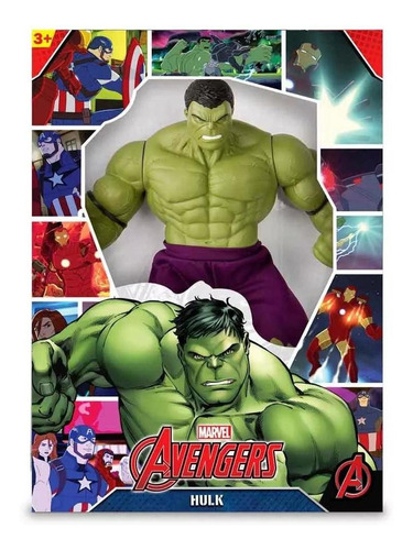 Boneco Gigante Hulk - 50 Cm - Disney Marvel Revolution