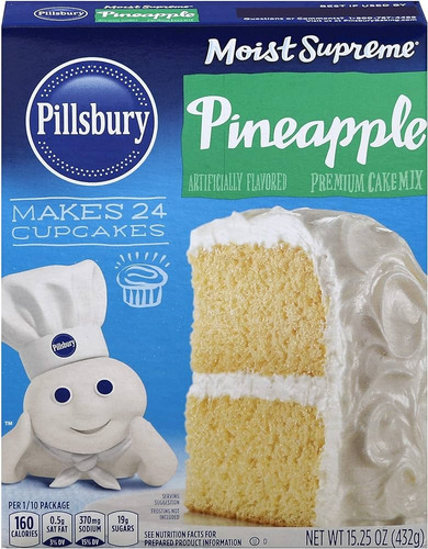 Harina Pillsbury Pastel De Piña Pineapple Cake Importado