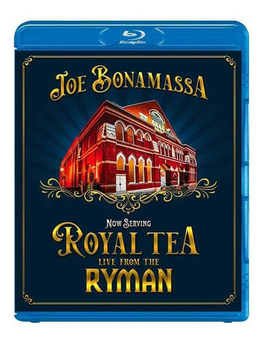 Joe Bonamassa Now Serving Royal Tea Live Blu-ray Import Nuev