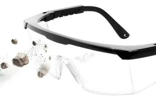 Oculos De Proteção Uvb E Uva Epi C.a Ajustavel 100 Unidades