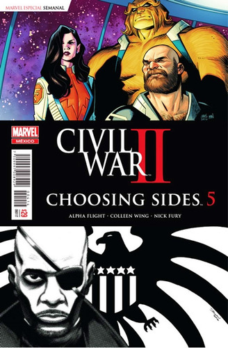 Marvel Comics Civil War 2 Choosing Sides 2 5 6 Televisa 2016