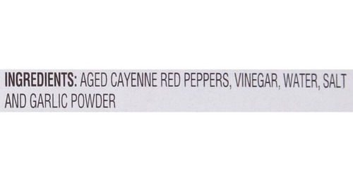 Chile Frank's Red Hot Pepper Cayenne 64 Oz 1.89lt