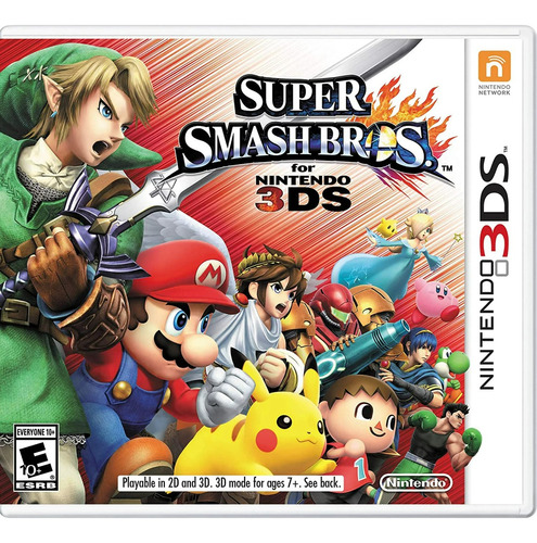 Super Smash Bros For Nintendo 3ds - 3ds
