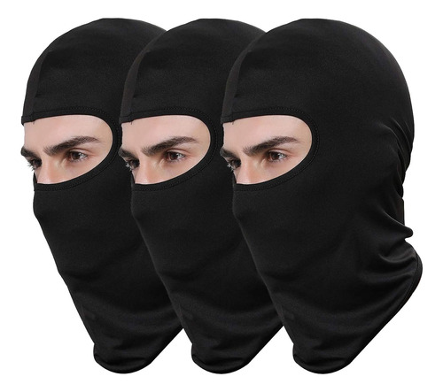 Paquete De 3 Gorros De Licra Para Exteriores, Airsoft