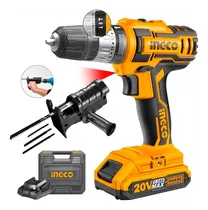 Comprar Taladro Percutor 20v Inalámbrico + Adaptador Caladora 