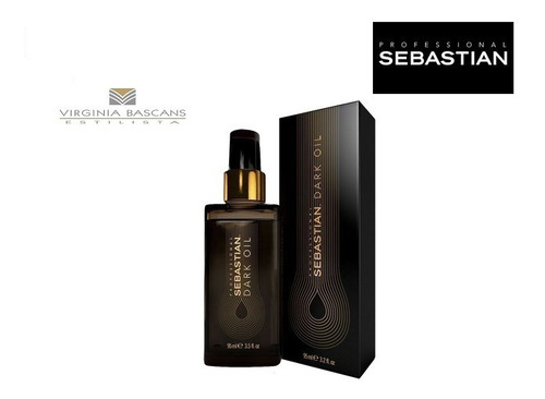 Dark Oil Aceite De Peinado Para El Cabello  Sebastian 