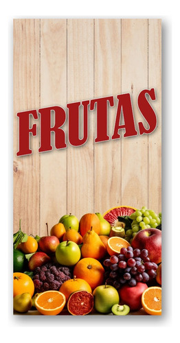 Pendón Publicitario Frutas Ofertapyme