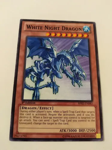 White Night Dragon - Black Rare Bp02