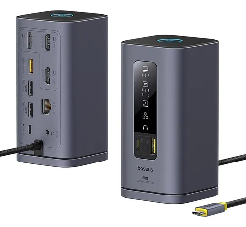 Hub Baseus 11 En 1 Usb-c A Hdmi Display Port Usba Usbc (mac)