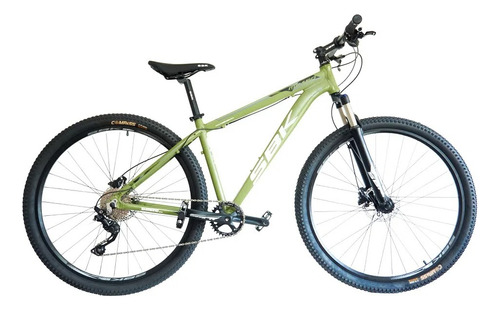 Bicicleta Mountain Bike 450 Sbk Rod 29 T17 Aluminio Verde M. Tamaño Del Cuadro 17
