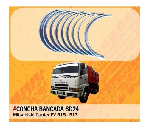 Concha Bancada Mitsubishi Canter Std Fv 517 6d24(4192) #