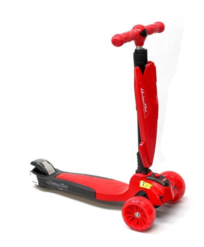 Patineta Scooter 70cm Para Niños Plegable Y Luz 80kg / 6199