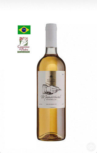 Kit 4 Vinho Branco Seco Memorável Peverella - 750ml