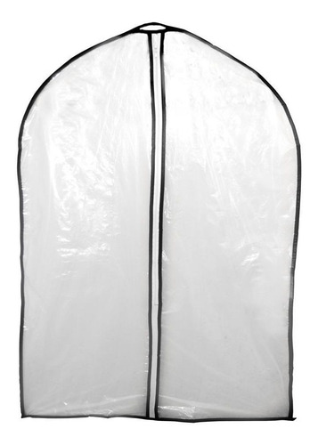 Kit Com 5 Capas Protetora Cabide Roupas 60x90 Ca15063-cinza Cor Cinza