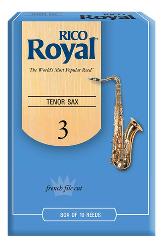 Caña Rico Royal Rkb1030 Unidad Saxofon Tenor 3