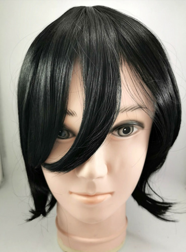 Imagen 4 de 5 de Peluca Mikasa Ackerman Cosplay Shingeki No Kyogin