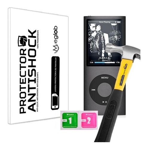 Lamina Protector Pantalla Antishock Apple iPod Nano 4