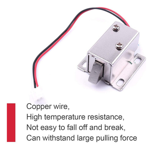 Bloqueo Solenoide Electromagnético Atoplee, 4 Piezas Mini Dc