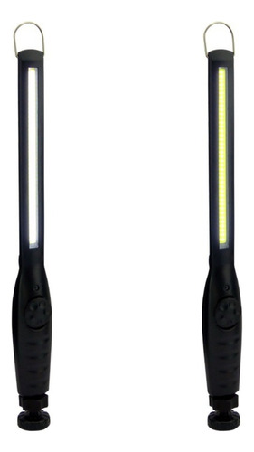 Linterna Led Cob Recargable Con Iman Y Dimer