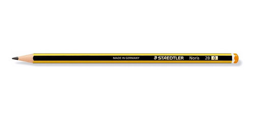 Imagen 2 de 4 de Lápiz Grafito Negro Noris Staedtler Caja X12 Unidades Hb Nº2 Color Gris Oscuro