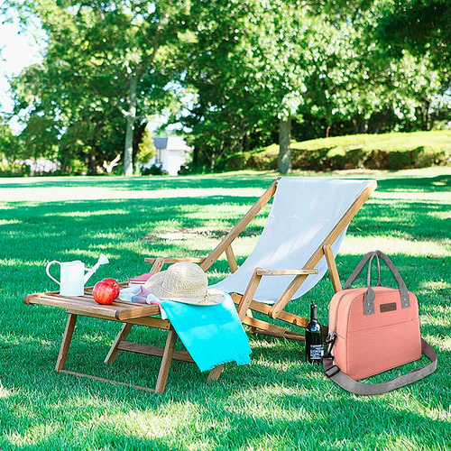 Lunchera Termica Vianda Escolar Cooler Bolso Viaje Correa