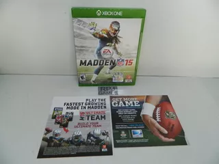 Madden Nfl 15 - Caixa Vazia S/ O Cd - Xbox One - Loja Rj