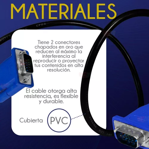 Cuál es la distancia de transmisión más larga del cable VGA?