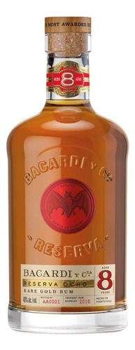 Ron Bacardi 8 Años 