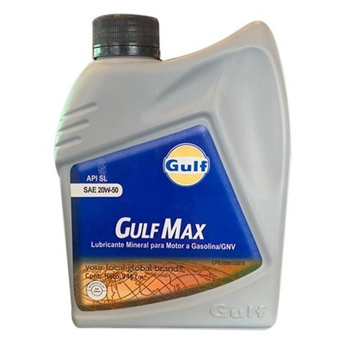 Aceite Gulf Max Sl/cf 20w50 Mineral