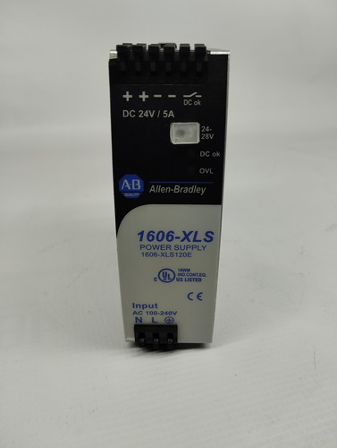 Fuente De Poder Allen Bradley 1606-xls120e 100-240vac/24vdc. (Usado)