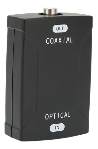 Convertidor De Coaxial A Fibra, Coaxial Óptico De 24 Bits De