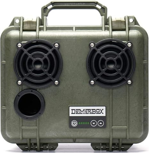 Demerbox Db2: Altavoces Bluetooth Impermeables, Portáti Color Pesaro Verde 110v