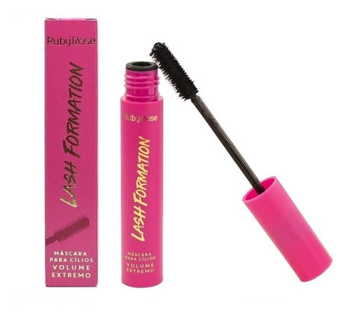 Mascara De Cilios Lash Formation Ruby Rose Volume Extreme