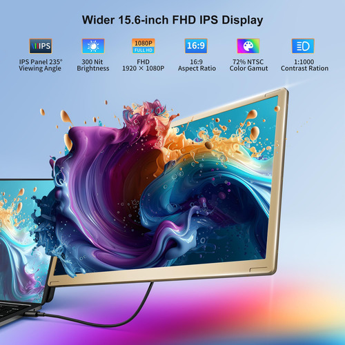 Extensor De Pantalla De La Computadora Portátil Triple De Li