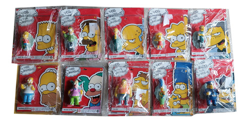 Coleccion Los Simpsons Clarin 10 Figuras Y Revistas