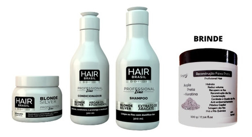 Matizador Blond Silver Profissional Kit 