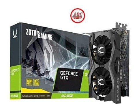 Tarjeta De Video 4gb Zotac Gtx1650 Super Gddr6