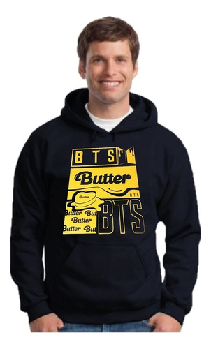 Buzo Bts Butter - K-pop - Canguro Con Capucha Unisex - B08