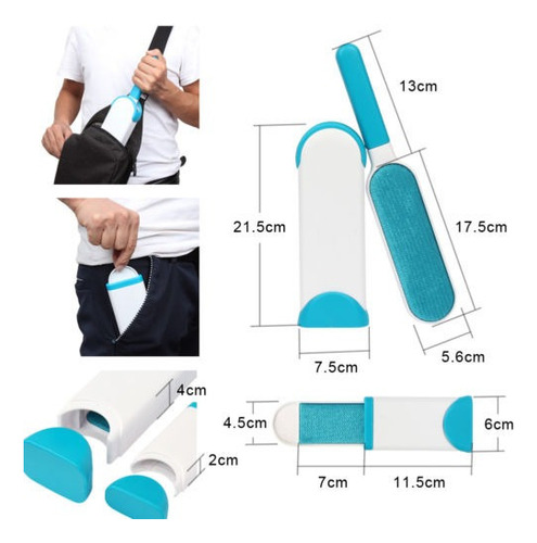 Usa Piel Portable Mascota Perro Pelo Y Removedor De La Pelus