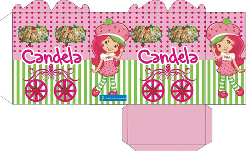 Frutillitas Kit Impreso Personalizados Cumpleaños 10 Niños