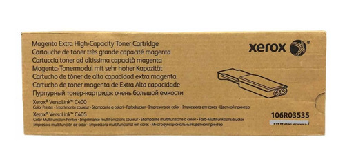 Toner Xerox C400 C405 Magenta Extra Alto 106r03535 Facturado