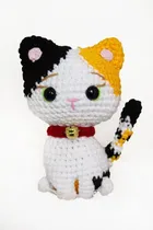 Comprar  Amigurumi Gato \u002F Gatito Tejido A Crochet Tejido A Mano