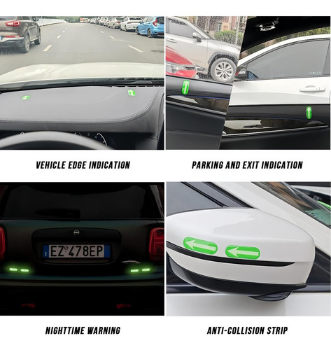 Pegatinas Fluorescentes Para Coche Pegatinas Reflectantes