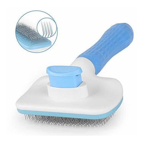 Atlamia Self Cleaning Slicker Brush,dog Brush & Cat Brush Wi